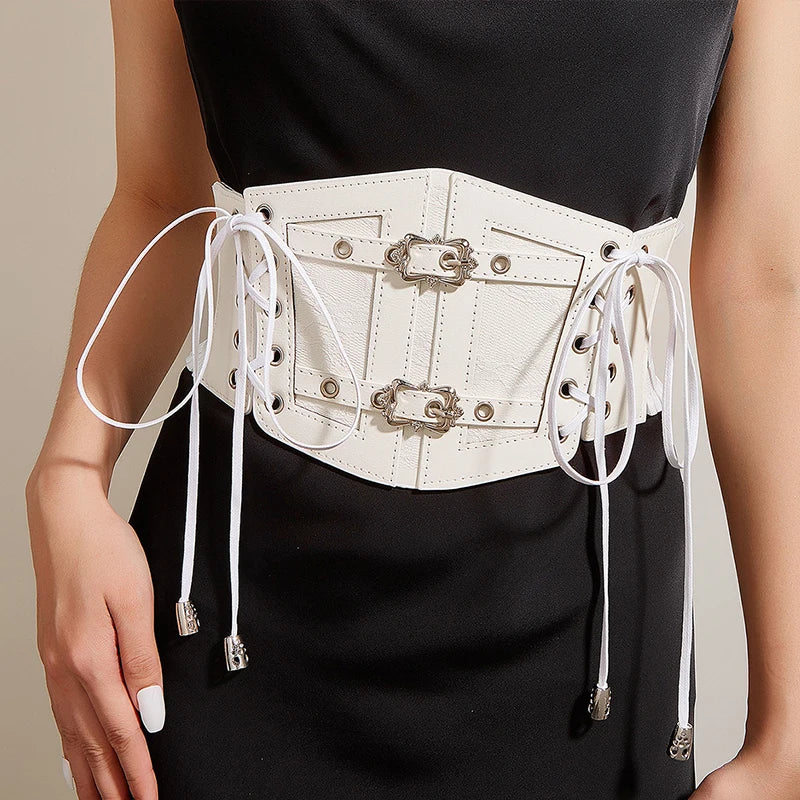 Plus Size Lace Stretch Corset Belt