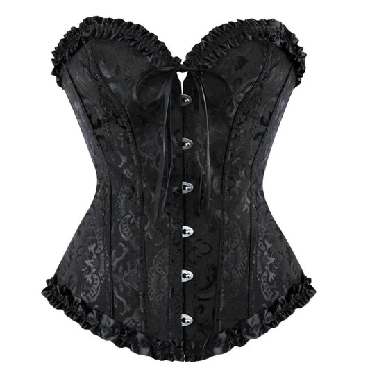 Floral Sweetheart Gothic Corset